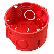 Подрозетник для бетона (красный) (упак. 200 шт)