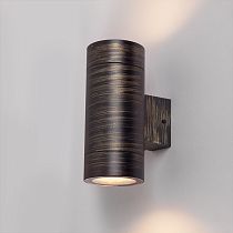 Фасадный светильник General GWL-2GX53-M-IP65 BLACK GOLD