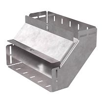 Угол вертикальный внутренний 90 градусов с крышкой Стандарт 300х100 Промрукав Угол вертикальный внутренний 90 градусов с крышкой Стандарт 300х100 Промрукав