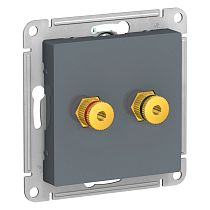 AtlasDesign Грифель Аудиорозетка двойная Systeme Electric (Schneider Electric)