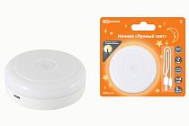 Ночник "Лунный свет" с диммером, 5LED, 1 Вт, акк. Li-Ion 500 мАч, USB,  TDM