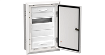 Корпус металлический TITAN 5 ЩРв-24 (1х24) 505х365х130мм IP31 белый (одна дверь)  IEK