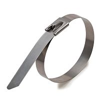 Стяжки кабельные стальные СКС (304) 4,6*600 (100 шт/уп) Промрукав