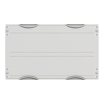 Пластрон глухой 2ряда/2 рейки ABB