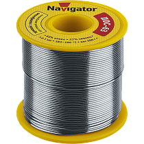 Припой Navigator 93 783 NEM-Pos05-63K-1.5-K200 (ПОС-63, катушка, 1.5 мм, 200 гр) Припой Navigator 93 783 NEM-Pos05-63K-1.5-K200 (ПОС-63, катушка, 1.5 мм, 200 гр)