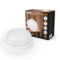 Светильник ЖКХ Gauss НБП IP54 190*176*82 круг под лампу Е27 max 60W, 1/10 Светильник ЖКХ Gauss НБП IP54 190*176*82 круг под лампу Е27 max 60W, 1/10