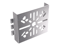 Увеличенная монтажная плата 130х145 перфорированная DKC