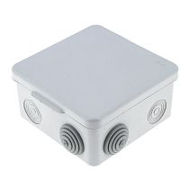 Коробка распаячная КМР-030-014 с крышкой  наружная (100х100х55), 8 мембранных вводов IP54 EKF PROxima