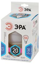 Лампа светодиодная ЭРА STD LED G120-20W-4000K-E27 шар нейтральный белый свет Лампа светодиодная ЭРА STD LED G120-20W-4000K-E27 шар нейтральный белый свет