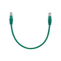 Патч-корд U/UTP, CAT 5e, RJ45-RJ45, 26AWG, LSZH, зеленый, 0,3м  REXANT