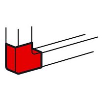 Угол плоский 130х50мм METRA Legrand