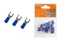 Наконечник НВИ 2-5 вилка 1,5-2,5мм (20шт)  TDM