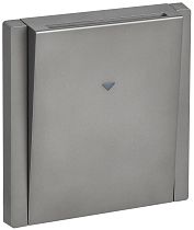 FORTE&PIANO Выключатель карточный 30А FP543 сталь IEK