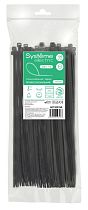Стяжка кабельная  серии MultiSet 300х7.6 Чёрная (100шт) Systeme Electric (Schneider Electric)