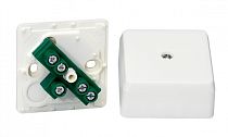 СОЕДИНИТЕЛЬНАЯ КОРОБКА IP 20 60Х60 С КОЛОДКОЙ 5*440V СОЕДИНИТЕЛЬНАЯ КОРОБКА IP 20 60Х60 С КОЛОДКОЙ 5*440V