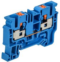ARMAFIX Клемма пружинная Push In CP 10мм2 синяя IEK