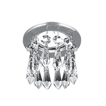 Светильник Gauss Brilliance PT003, Кристалл/Хром, Gu5.3 1/30