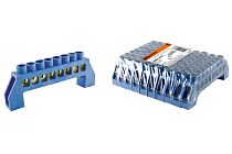 Шина "N" нулевая в изоляторе 8х12мм 8 групп  TDM