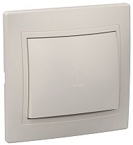 ВСп10-1-0-ККм Выключатель 1клавишный проходной 10А КВАРТА (кремовый) IEK ВСп10-1-0-ККм Выключатель 1клавишный проходной 10А КВАРТА (кремовый) IEK