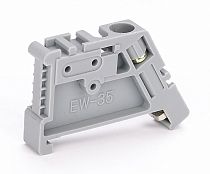 Ограничитель пластик. на DIN-рейку с 1 винтом Ф DEKraft