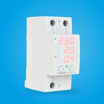 Реле напряжения Welrok VIP-32 red с контролем тока Реле напряжения Welrok VIP-32 red с контролем тока