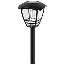 Светильник уличный ЭРА ERAFS025 - 06 грунтовый фасадный 2 в 1 на солнечной батарее 1LED 21 см