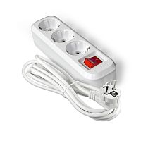 Удлинитель S-303 ПВС 3*1 3 гнезда с заземлением выкл 3м UNIVERSAL