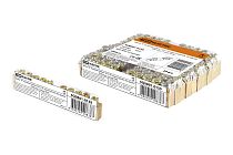 Шина "N" нулевая 6х9мм 10/2 (10 групп/крепеж по краям)  инд. стикер  TDM