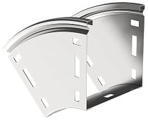 ESCA Поворот плавный 45град тип В20 80х80мм  IEK