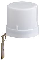 Фотореле ФР602 максимальная мощность нагрузки 5500ВА максимальная мощность 2500вт IP44 серый  IEK