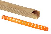 Кабель-канал 12х12 (140м) "ЭКО" 3D (сосна)  TDM