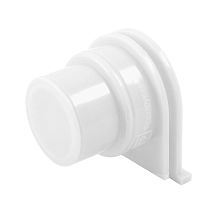 Переходник универсальный на гофрированную трубу белый (50шт/1000шт) Промрукав