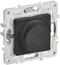 SKANDY Светорегулятор поворотный с индикацией 600Вт SK-D01G графит IEK