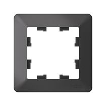 ATLASDESIGN AIR 1-постовая РАМКА, БАЗАЛЬТ