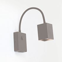 Бра на гибком основании GWL-GU10-M-IP20 Графит Библиотека