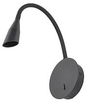 LIGHTING Светильник светодиодный 4701 настенный 3Вт 4000К IP44 черный IEK LIGHTING Светильник светодиодный 4701 настенный 3Вт 4000К IP44 черный IEK
