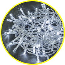 Гирлянда Navigator NGF-S01-100CW-5-6.5m-230-C8-TR-IP20