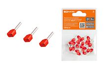 Наконечник штыревой втулочный изолированный (двойной) НШвИ (2) 1,5х12 (20шт)  TDM