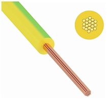 Провод установочный, гибкий ПуГВнг(А)-LS 16 ж/з Провод установочный, гибкий ПуГВнг(А)-LS 16 ж/з