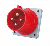 Вилка для скрытой проводки 3Р+РЕ 16А 380В IP44 ВЩ-103