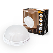 Светильник ЖКХ Gauss НБП IP54 255*240*108 круг под лампу Е27 max 100W, 1/8