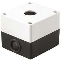 Корпус КП101 для кнопок 1место белый  IEK