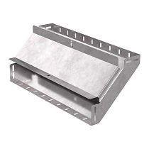 Угол вертикальный внутренний 90 градусов с крышкой Стандарт 500х80 Промрукав