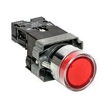 Кнопка BA42 с подстветкой 230В красная NC IP65 EKF Кнопка BA42 с подстветкой 230В красная NC IP65 EKF