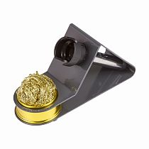 Подставка под паяльник REXANT, металл, стружка для очистки жала