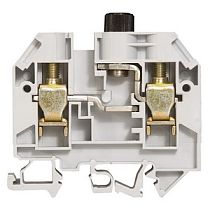 Блок клеммный 10 кв.мм шаг 12 мм с предохранителем 5х20 Viking3 Legrand