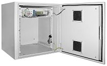 ITK Шкаф уличный 19" 12U 650x600, IP55 металлические дверь, серый IEK