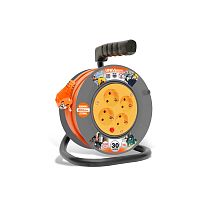 Удлинитель на катушке У10-014 термо 2200Вт 4 гнезда с защитной крышкой 30м UNIVERSAL