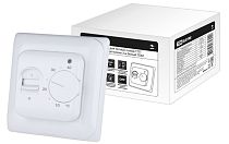 Термостат для теплых полов ТТП 16А 250В с датчиком 3 м белый  TDM Термостат для теплых полов ТТП 16А 250В с датчиком 3 м белый  TDM