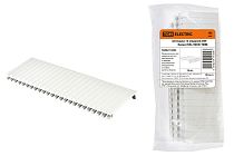 Заглушка 12 модулей DIN белая (RAL 9003)  TDM